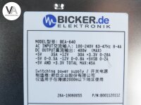 Bicker Elektronik 400 W PC-Netzteil BEA-640