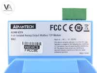 ADAM-6224 Data Acquisition 4-Kanal isolated Analog Ausgang Output Modbus Modul
