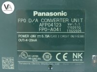 Panasonic FP0 D/A Converter Unit FP0-A041 /  AFP04123 / AFP0-4123