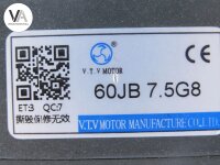 V.T.V Getriebemotor Gear Motor 60JB 7.5G8 / YN60-6