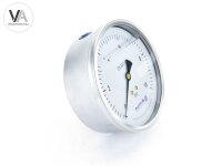 Ruhfus Hydraulik-Manometer Glycerinfüllung 0-10 bar Ø 10,5cm 1/4" Zoll 220520