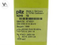 Pilz N2HS 1S Sicherheitsschaltgerät Safety Relay 42VAC 5VA 50-60Hz 474931