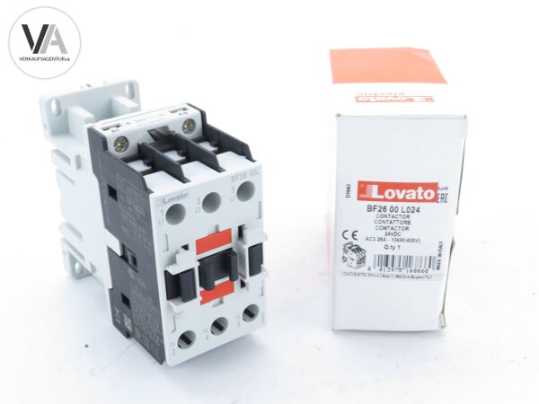 Lovato Electric Schütz Leistungsschütz BF2600L024