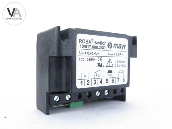 Mayr ROBA-switch Schnellschaltgleichrichter 100-250VAC 2,0A 10/017.000.2SO