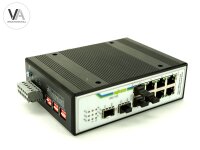 Wago 8-Port 100Base-TX+2-slot Industrial Ethernet Switch 852-103
