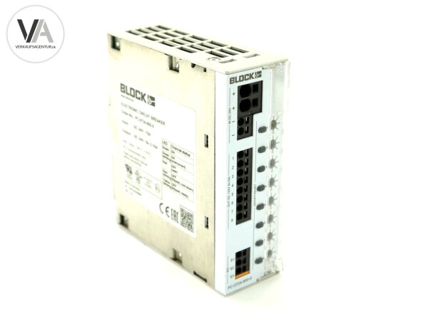Block Elektronischer Schutzschalter electronic circuit breaker PC-0724-800-0