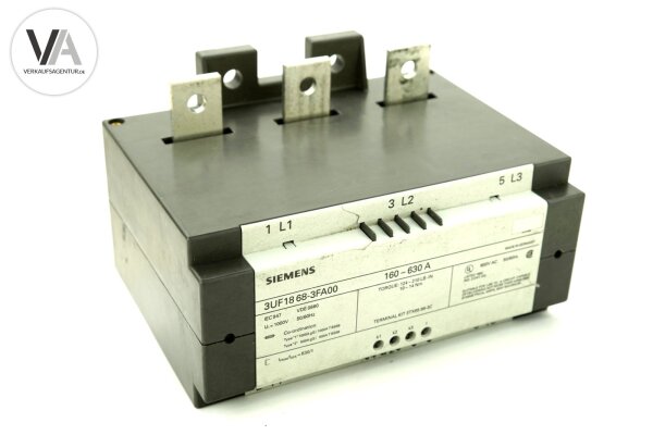 Siemens Stromwandler 3-Phasen Transformer 3UF1 868-3FA00 / 3UF1868-3FA00