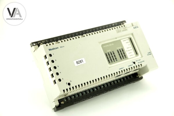 AEG Schneider Automation Modicon 110 CPU 522 00 / Geasdat U060