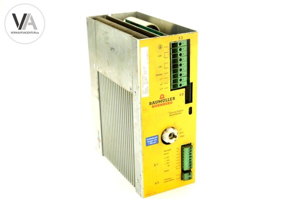 Baumüller Einbau-Stromrichtergerät Gleichrichtergerät BUG3-35-30-B002