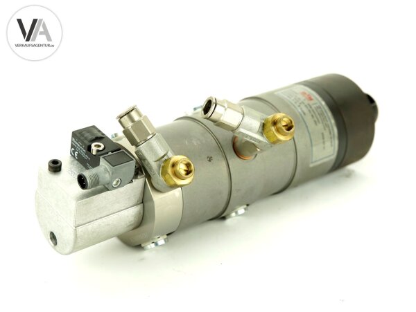 BTM PLC63 pneumatischer Stiftspanner Pin Clamp PLC 63-G-40.00-PT-FL-BL-PDC