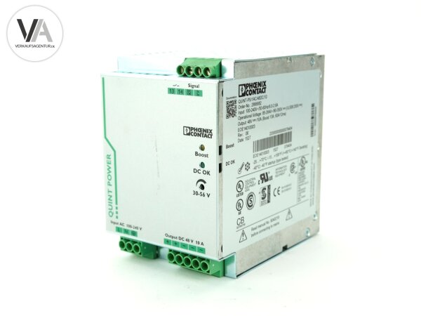 Phoenix Contact Netzteil Power Supply 2866776 / QUINT-PS/1AC/48DC/10