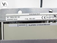 Siemens 6DS4407-8CA Rack + 6DS9207-8AA + C79458-L445-B3 +...