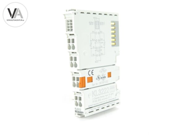 Beckhoff Analog-Eingang Input 2-fach Modul KL3222