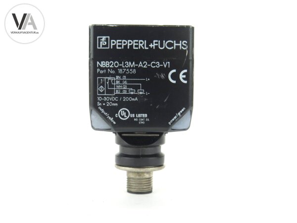 Pepperl+Fuchs Induktiver Sensor NBB20-L3M-A2-C3-V1 / 187558