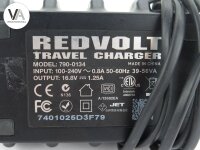 Red Redvolt 790-0134 Ladegerät + 2 Akkus 740-0020 2500 maH travel charger