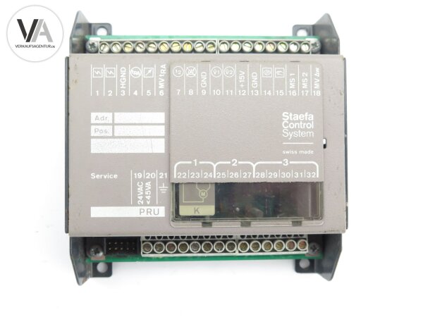 Staefa Control System Steuerungssystem PRU