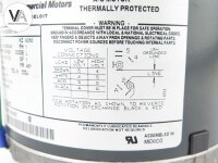 GE Commercial Motors Wasserpumpenmotor 1/3 PS 250W AC-Motor MOD 5KH32GNB811AX