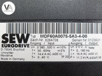SEW Eurodrive Movidrive Frequenzumrichter 8226849 / MDF60A0075-5A3-4-00