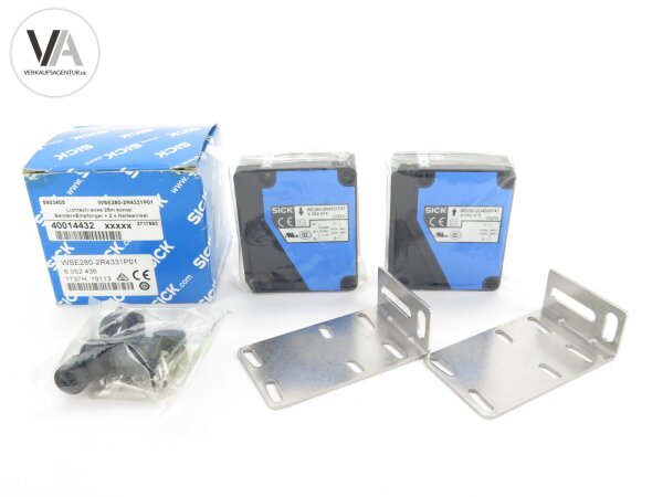 Sick Lichtschranke inkl. Befestigungswinkel 4001443 / 5903405 / WSE280-2R4331