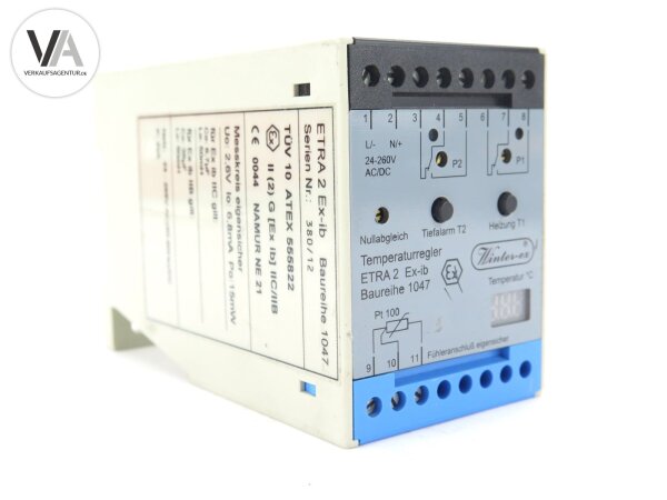 BöhmTemperaturbegrenzer Winter-ex ETBA 1 Ex-ib Baureihe 1047