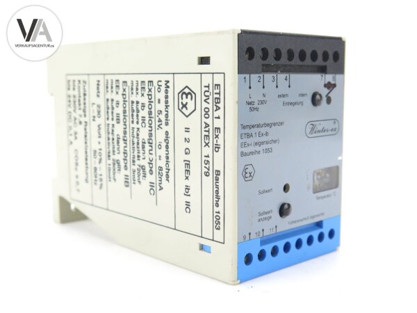 BöhmTemperaturbegrenzer Winter-ex ETBA 1 Ex-ib Baureihe 1053