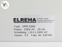ELREHA VPR-5000 Panel Bedieneinheit Type: VPR 5240