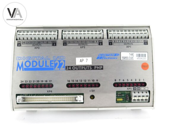 System Electronics Digital I/O Module22 24 Outputs PNP 5905513101