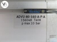 Festo Kompaktzylinder Pneumatik 156048 / ADVU80160APA / ADVU-80-160-A-P-A