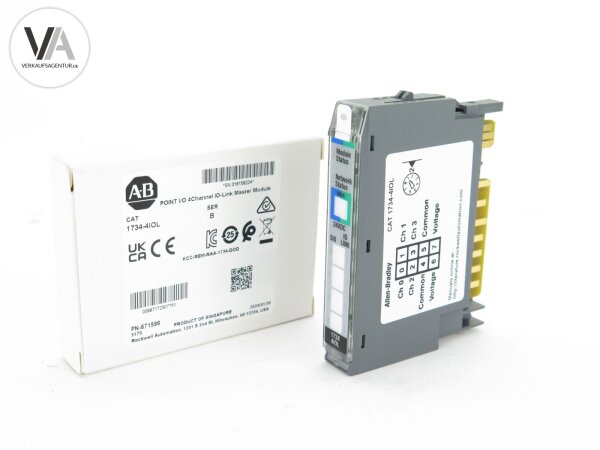 Allen Bradley 1734-4IOL POINT I/O 4Channel IO-Link Master Module
