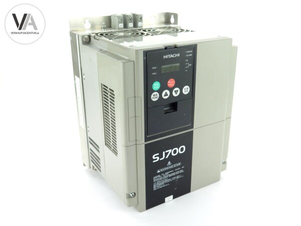 Hitachi SJ700 Frequenzumrichter 11kW 400Hz 480V 3Ph 25A Model SJ700-110HFEF2