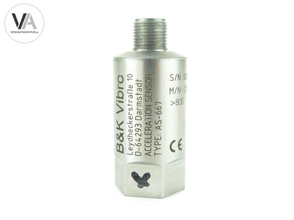 Vibro Beschleunigungssensor Acceleration Sensor Typ AS-667 / C106151.001