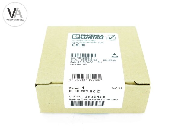Phoenix Contact Interface-Modul FL IF 2FX SC-D 2832425 / 1351205044 / FLIF2FXSCD