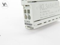 Beckhoff 4 x Analog Eingang Input Module Busklemme KL3464