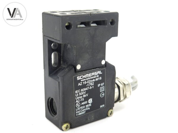 Schmersal Sicherheitsschalter IEC 60947-5-1 / AZ 16-02ZVK-M16-1762