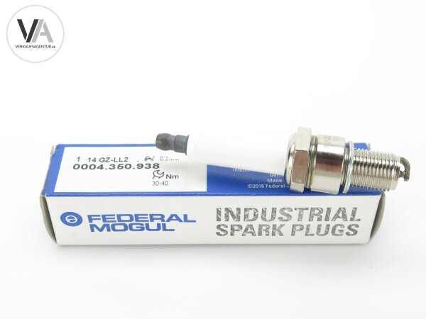 Federal Mogul/Beru Zündkerze long life 0,2 mm BHKW 0004.350.938 / 14 GZ-LL-2