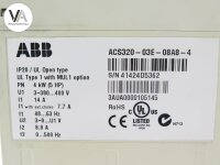 ABB Frequenzumrichter Inverter 2.2 kW ACS320-03E-08A8-4