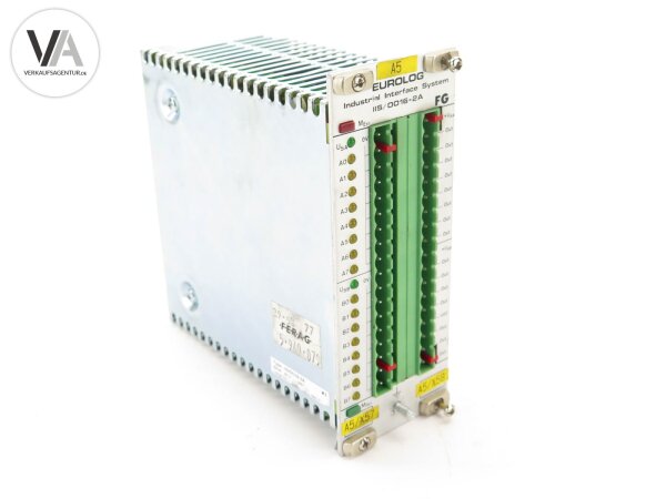 Eurolog Industrial Interface System IIS/DO16-2A / FG IIS / DO16-2A