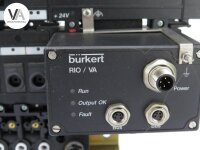 Bürkert RIO / VA Ventilinsel 8640 Träger 24V...