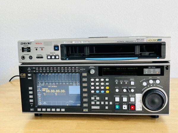 SONY SRW-5000 HDCAM SR HD Digital Video Cassette Recorder