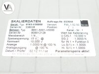 Burster Sensormaster 9163 Sensor Typ 8651-5001-V0000 / 9163-V30000