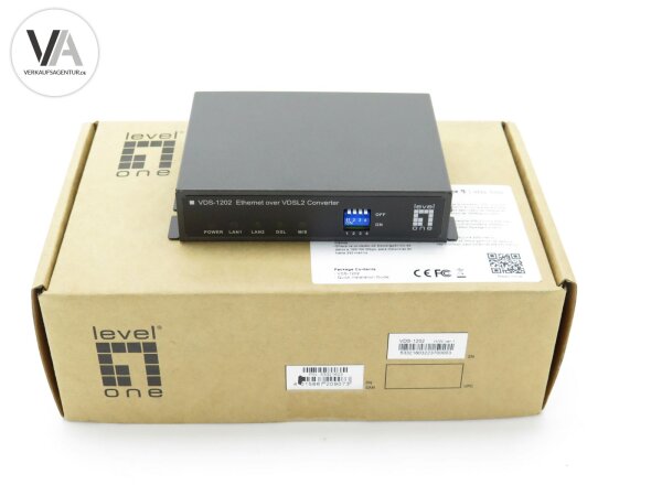 LevelOne VDS-1202 Kurzstreckenmodem 100Mb LAN Ethernet over VDSL 10BASE-T