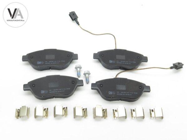 Opel Combo Fiat Doblo Set Satz 4 Stück Bremsbeläge Bremsbelagsatz 95599885