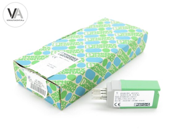 6x Set Phoenix Contact Relaisstecker Connectors 2824190 / ST-REL3-KG 24/21 AU #1