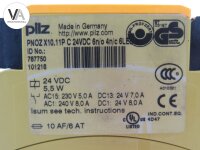 Pilz PNOZ X10.11P 24VDC Sicherheitsrelais Not-Aus-Schaltgerät 787750