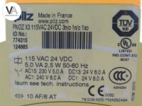 Pilz PNOZ X3 115VAC Sicherheitsrelais Safety Relay 774315