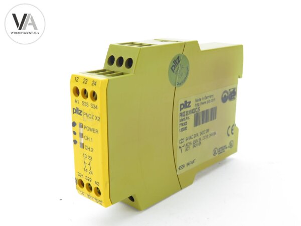 Pilz PNOZ X2 24VACDC Sicherheitsrelais Safety Relay 774303