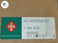 INA RNA4876 Nadellager Needle Roller Bearing 415x480x118mm RNA 4876