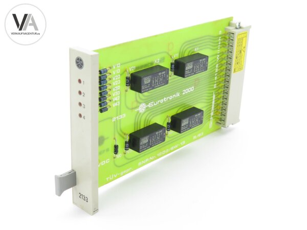 Schlösser Eurotronik 2000 Verriegelungskarte Module 2133 / 12D2/SW-13 | 24 VDC